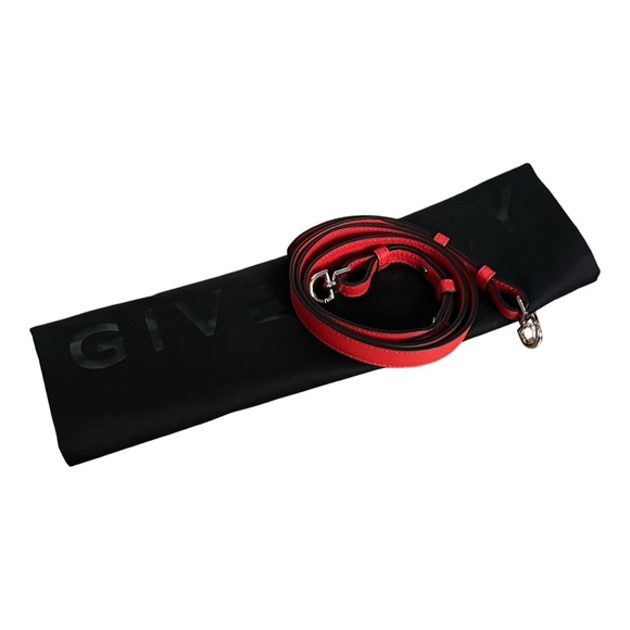 Givenchy Ladies Grained Leather Mini Antigona Bag In Light Red New With Tags - Picture 6 of 6